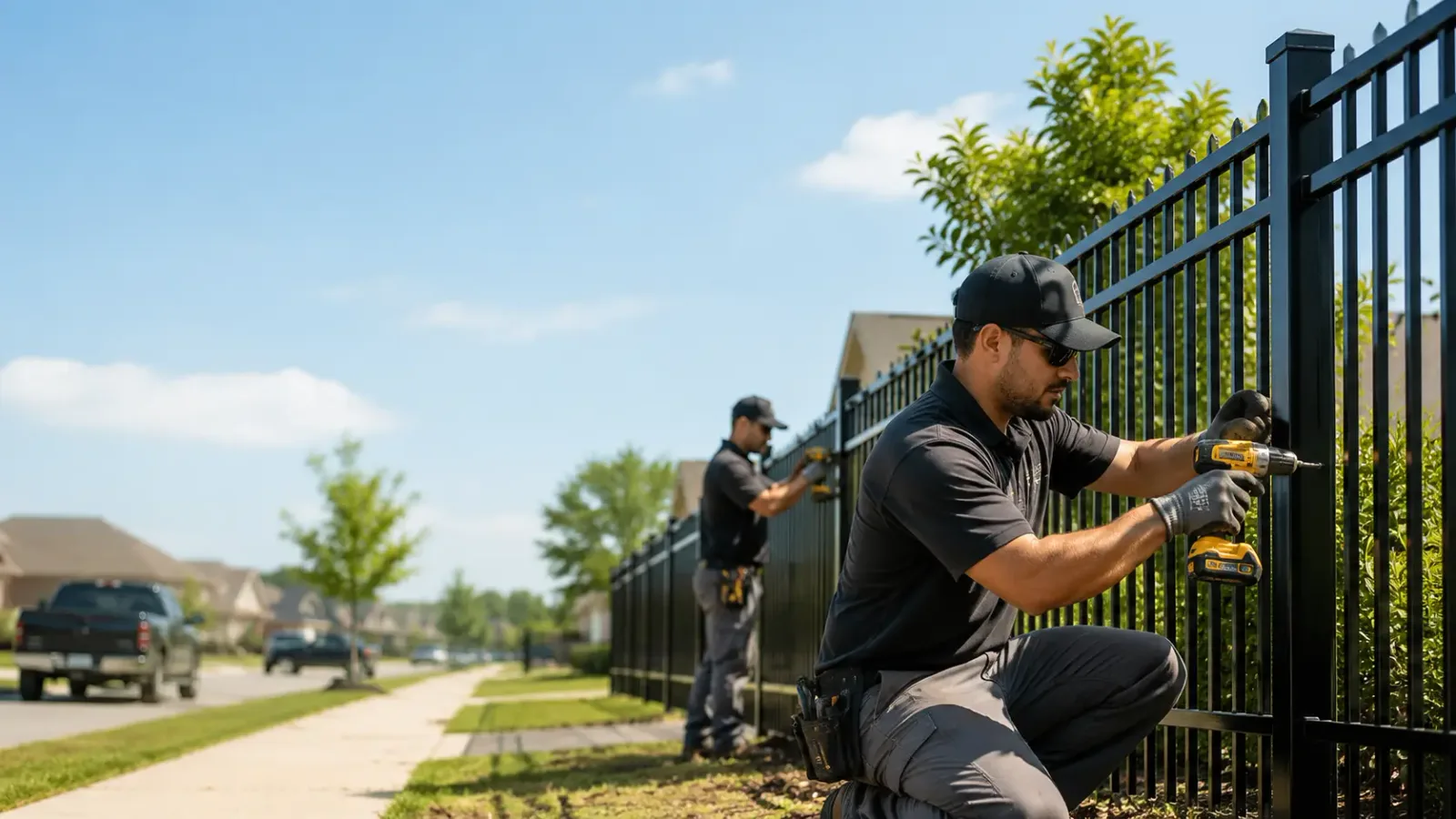 Metal Fence Installation in Minooka, IL
